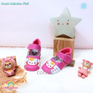 SEPATU BAYI - SEPATU BABY - SEPATU PREWALKER - A8 - SEPATU BALITA - SEPATU ANAK - ORIGINAL BRAND - CORICH BABY SHOES - BAYI USIA 0 - 11 BULAN - SEPATU SNEAKERS BAYI - BAYI BARU LAHIR - PEREMPUAN - BABY SHOES
