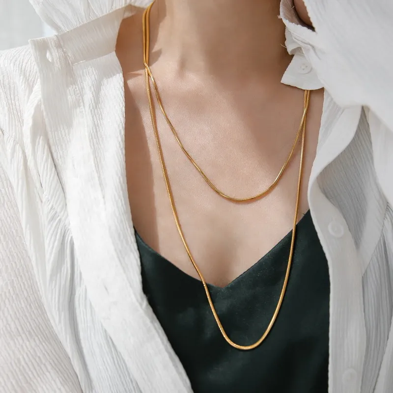 Female store necklace chain