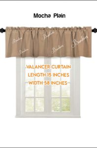 Printed Design Valancer Curtain for Window/small curtain /school curtain15inches haba