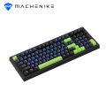 [คีย์บอร์ดภาษาไทย]Machenike K1 Gaming Keyboard Thai Keyboard คีย์บอร์ดเกมมิ่งแบบมีสาย 98 ปุ่ม แบบ RGB Backlit คีย์บอร์ดเงียบพร้อมปุ่มหมุนและแผงตัวเลข. 