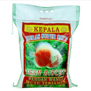 CikTin Beras - PANDAN WANGI biji beras BULAT - cap IKAN DISCUS - isi 10 LITER