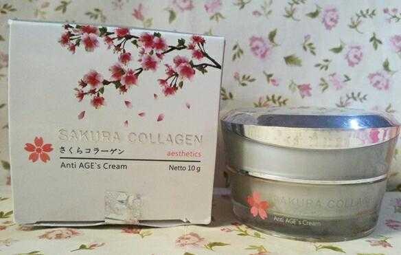 Sakura collagen anti age's cream 10gr