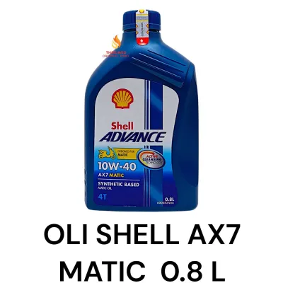 Oli Shell Ax7 Matic Beat Vario 110 Scoopy Genio Beat Pop Fazzio Filano Freego 125 KD1104