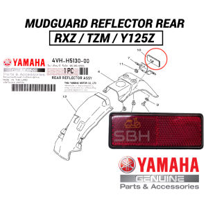 RXZ TZM Y125Z MUDGUARD REFLECTOR REAR RED #Mudguard Reflektor Belakang RXZ TZM Y125Z Reflektor Fender Belakang Merah