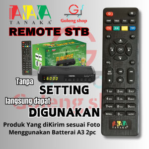 Remot Remote STB Set Top Box TANAKA SNIPER / Remote STB DVB T2 / Remote Set Top Box DVB T2