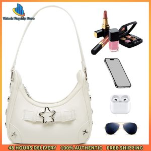 Womens PU Shoulder Bag Versatile Small Crossbody Purse for Travel Shopping and Work