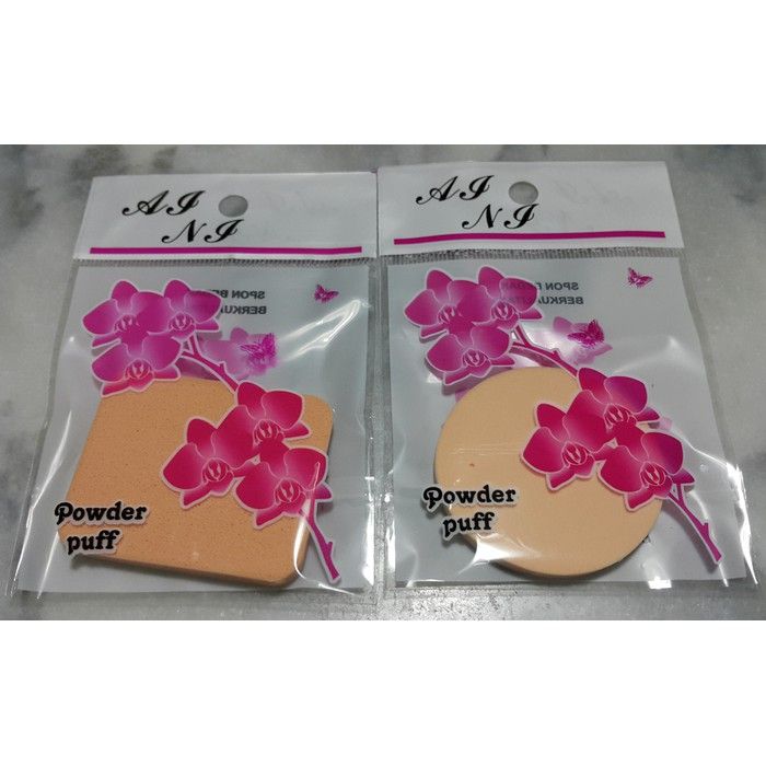 Puff Bedak AJNJ Berkualitas Spon Bedak