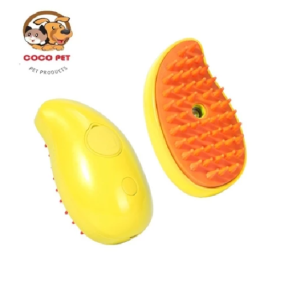 Lược/Bàn Chải Điện Phun Hơi Nước Mát Xa 3 Trong 1 Cho Mèo Lược Hơi Nước Giúp Massage Làm Sạch Lông Cho Thú Cưng