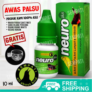SEMPATI FREE CEPUK SEMPATI 05 Neuro Plus Nutribird Obat Burung Sakit Syaraf Tetelo ONEURFY