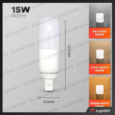 10W/15W PLC(G24D-2PIN) LED STICK BULB/MENTOL LAMPU LED