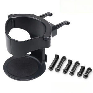 Car Vent Cup Holder Car Vent Drink Holder， Cup Holder Expander for Car Air Vents， Adjustable Air Outlet Bottle Holder， Suitable for Cars and Trucks with Horizontal Vents