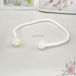 Curtain Tiebacks Decorative 1Pcs Braided Ball Buckle Punch Curtain Clip Curtain Accessories