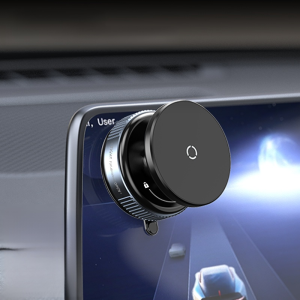 Cell Phone Holder Metal Cell Phone Tray Non-marking Installation Lightweight Mechanical Vacuum Adsorption