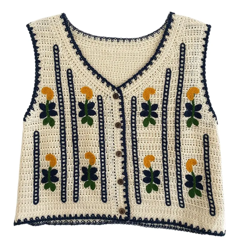 HYSFORM FLOWER STAND KNIT VEST ミュージシャン HYSFORM FLOWER STAND