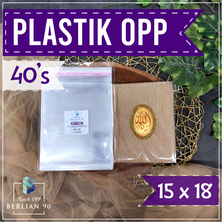 Plastik%20OPP%20Lem%2015x18%20cm%2040's%20Micron%20Isi%20100%20lembar%20-%20Image%202