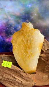 Mảnh vỡ đá Thạch Anh tự nhiên màu vàng Citrine vị chúc mã 298