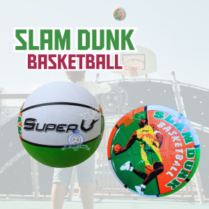Basketball Super V Slam Dunk ลูกบาส บาสเกตบอลยาง บาสเด็ก เบอร์3