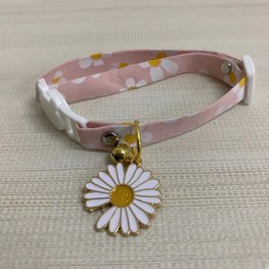 MEOW Sunflower Rantai Kucing Cat Dog Collar Pet Collar Cute Nice Adjustable Pet Neck Strap Dog Cat Rabbit Kitten