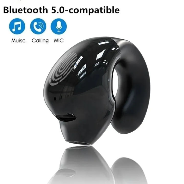 Original Single in-Ear Clip Bluetooth Headset Bone Conduction