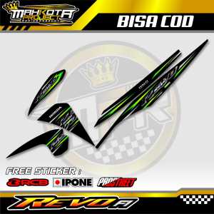 STRIPING VARIASI HONDA REVO FI/ STIKER LIST MOTOR HONDA REVO FI