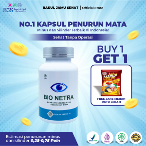 BIO NETRA BIONETRA KAPSUL SAKIT MATA PLUS KATARAK  RABUN DEKAT GLAUKOMA SILINDER MINUS