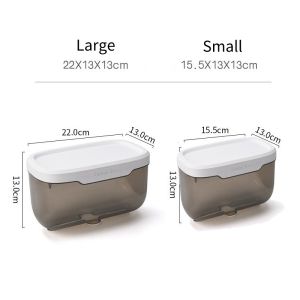 Waterproof Toilet Tissue Box Toilet Paper Holder Bathroom Storage Paper Organizer Tissue Holder Rack