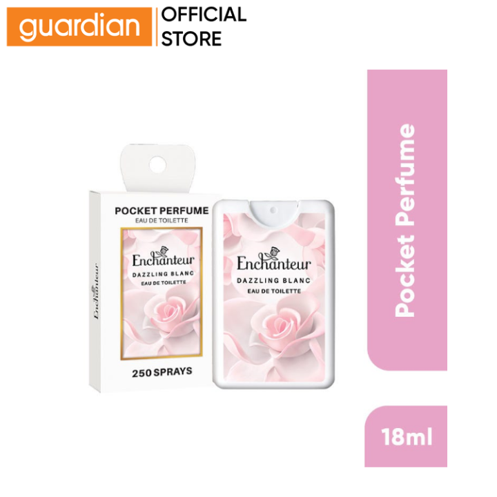 ENCHANTEUR Noir Et Blanc Pocket Perfume Dazzling Blanc 18ml Lazada