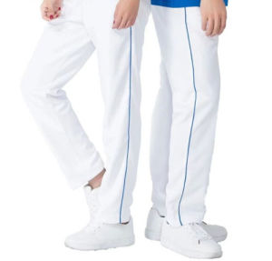 เครื่องกรองวอร์ม LPWG ขาปล่อย กางเกงของผ้าสีขาวขลิบเทาเงิน รุ่น LPWG