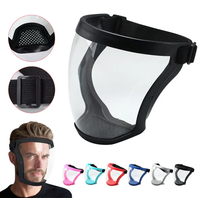 Avet New Adjustable Full Face shield detachable protective