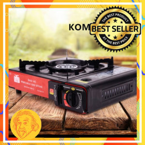 Kompor Gas Portable 2 in 1 Alat Masak Dapur Travel Kompor Kemah Camping