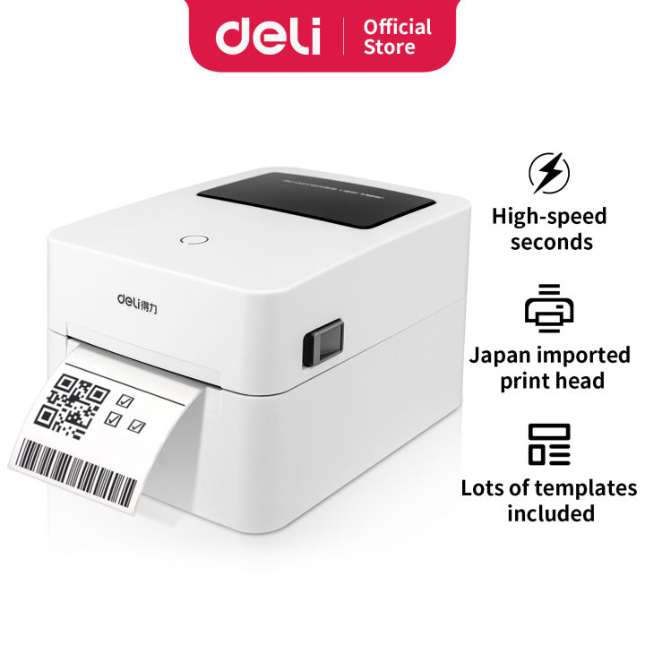 Deli Thermal Printer DL740C Office Machine A6 Thermal Waybill Barcode