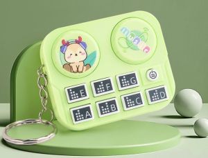 GANTUNGAN KUNCI MUSIK REMIX DJ DRUM BAND MEMORY SUPER KEREN PAKAI BATRE KEYCHAIN PEREDA STRESS MAINAN GANCI KREATIF BARU