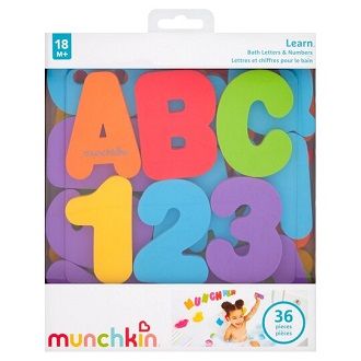 Munchkin Bath Letters and Numbers (Multicolor) | Lazada PH