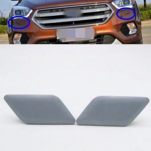 For Ford Kuga Escape 2017 2018 2019 Car Headlight Washer Nozzle Spray Cover Cap