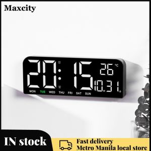 LED Digital Alarm Clock for Home and Office Large Screen with Bright Numbers and Snooze Function Bedside Decor