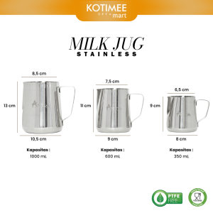Milk Jug Stainless Steel