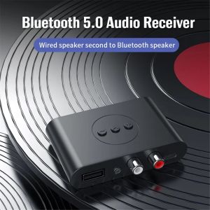THIẾT BỊ THU BLUETOOTH CHO LOA/ AMPLY BLS-B21 Bộ thu âm thanh Bluetooth 5.2 NFC BLS-B21 dành cho ôtô amply loa có hỗ trợ cổng 3.5mm AV và usb