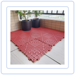【COZYCASA】Interlocking PVC Anti-Slip Floor Mat/Thickened Waterproof Pad for Pool Kitchen Bathroom