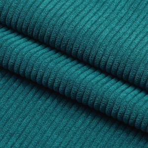High Quality Dress Clothing Corduroy Shirt Fabric Solid Color Thick Fabrics for Upholstery and Creative