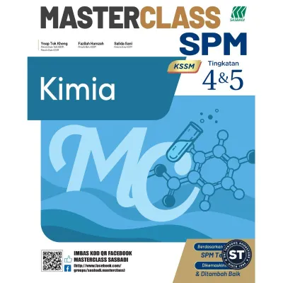 [ST] SASBAD 2024 : MASTERCLASS SPM TINGKATAN 4 & 5 KSSM (EDISI TERBARU 2024) Ready Stock !!