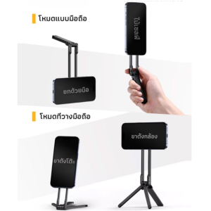 💦อัพเกรดไ💦ที่วางโทรศัพท์มือถือแบบหมุนได้เดสก์ท็อป วงเล็บคงที่ ขาตั้งกล้อง ดูวิดีโอ ที่เก็บของแบบพับได้ มัลติฟังก์ชั่น