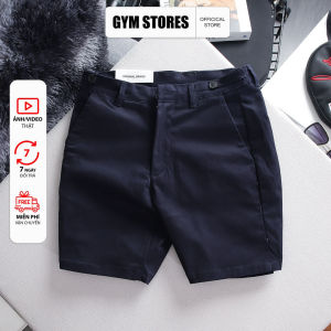 Quần Đùi NGỐ  Nam GYM PT Ngắn Trên Gối – Kaki Co Giãn Form Đẹp Size 29 Đến 36