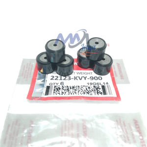 Roller Beat karbu roller set beat lama KVY scoopy spacy karbu Roler CVT Set isi 6 Comp Weight Beat