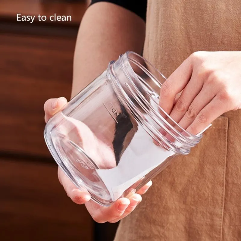 Durable PP And Glass Pickle Preserver Jar Moisture Proof Sealed