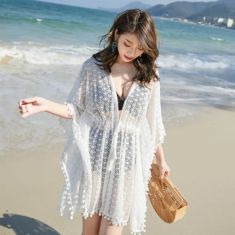 IELGY Tie Outer wear Fashion Vacation Jacket Cardigan Seaside Sun