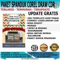 Paket Template Desain Spanduk / Banner Siap Edit Format CDR Coreldraw. 