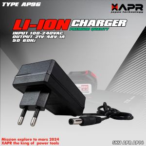 CHARGER TYPE AP96 IMPACT GERINDA LXT 2A DARI APR BISA UNTUK SEMUA FAST CHARHING  BIKIN BATERAI AWET
