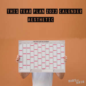 Kalender Aesthetic 2022 Planner (Free Pen Erasable)