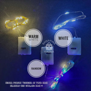 Lampu LED Tumblr Kawat Warna Warni RAINBOW Lampu Hias 3 Mode Kedip Hiasan Dekorasi Ruangan Bucket Bunga Kado Hadiah