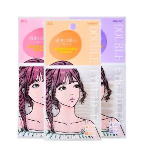 Double Eyelid Tape 80 pair / Two Size / Natural & Waterproof / 80网格蕾丝双眼皮贴透明透气隐形美目贴美妆